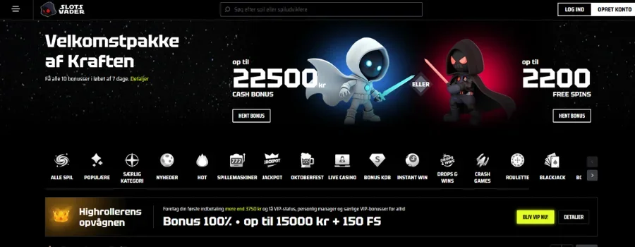 SlotsVader Zrzut ekranu 1